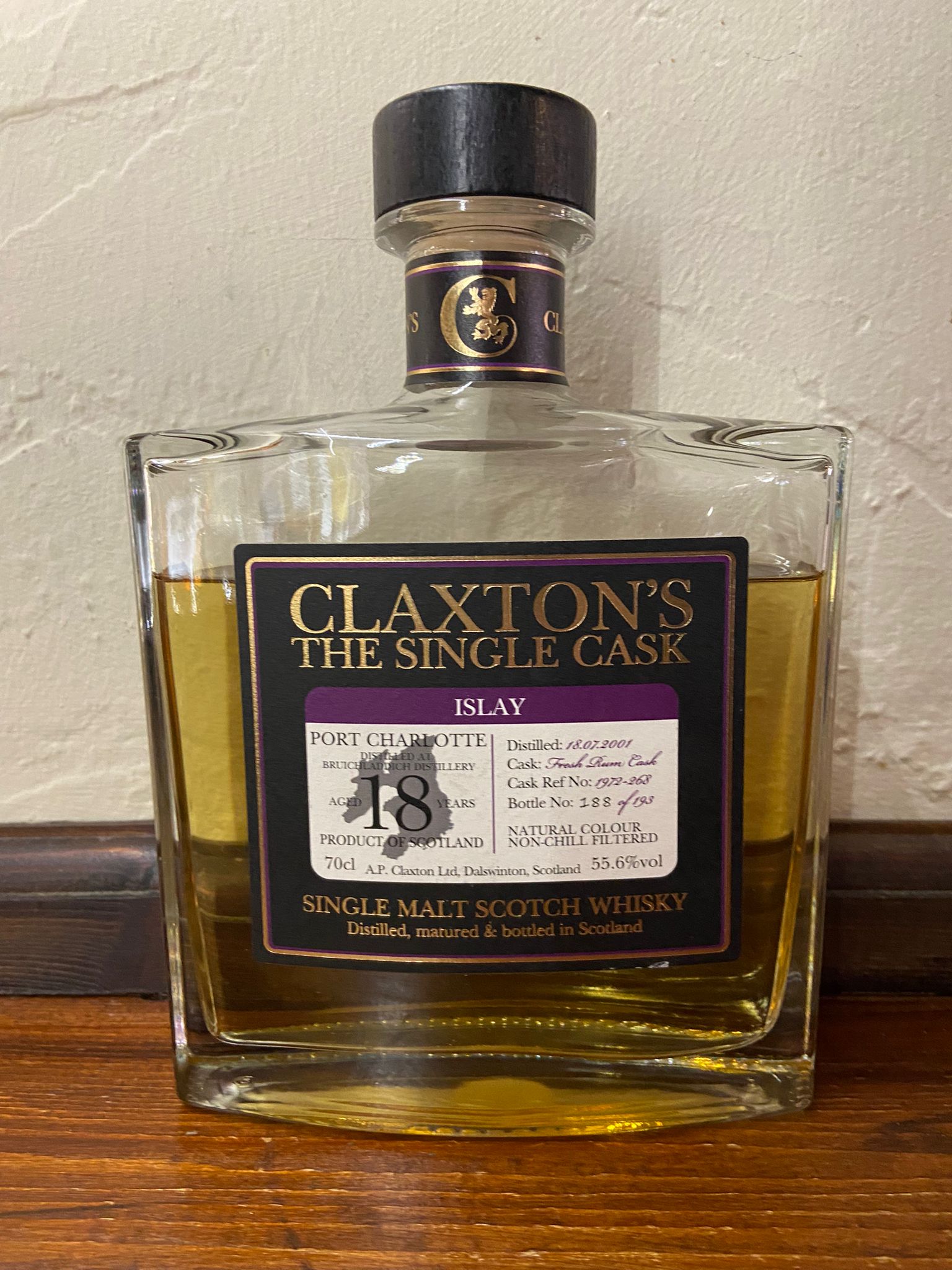 Port Charlotte 18yr single cask