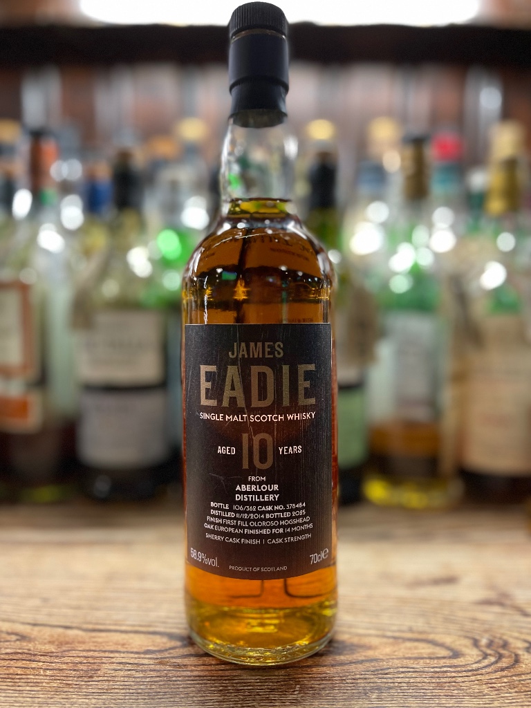 Aberlour 10 single cask James eadie