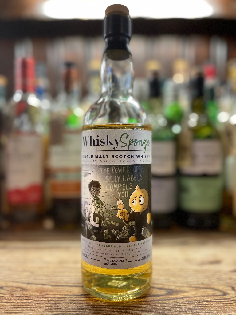 Glen Ord 13yr whisky sponge