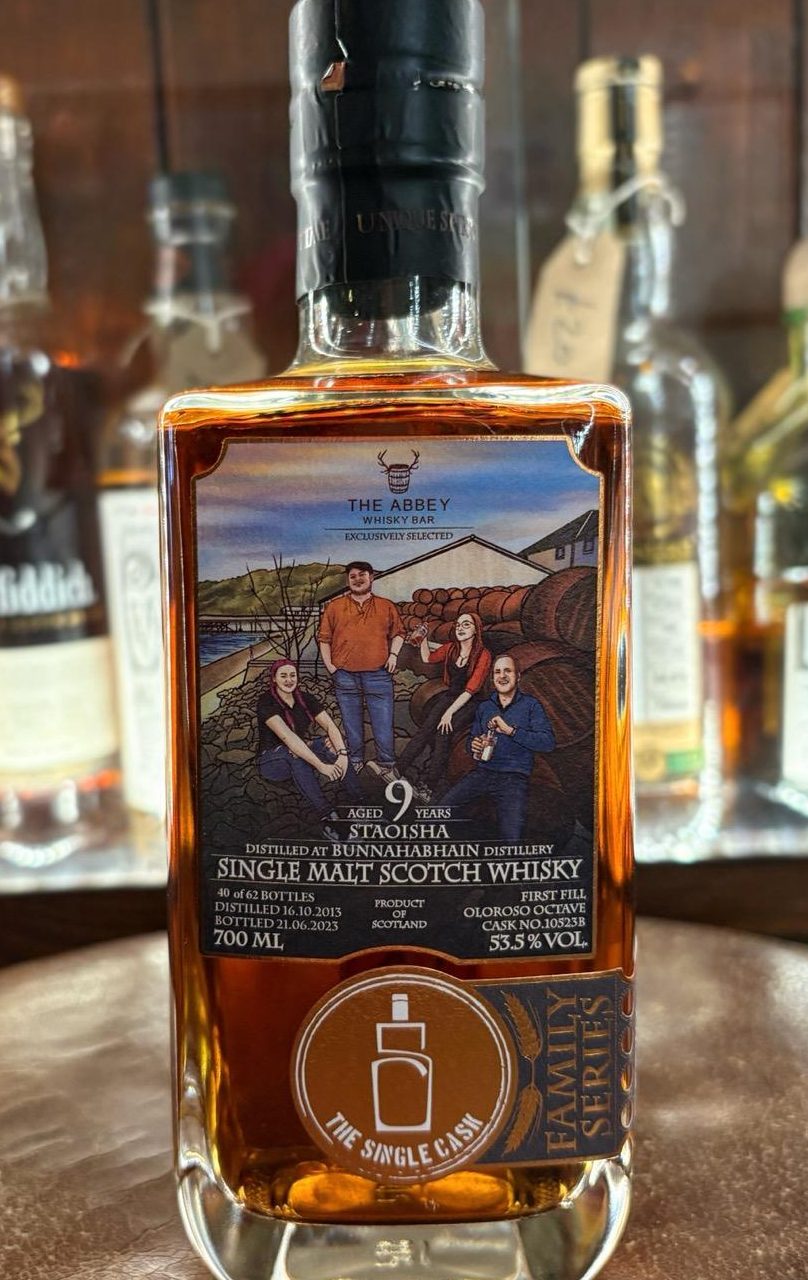 Staoisha 9yr single cask Family series