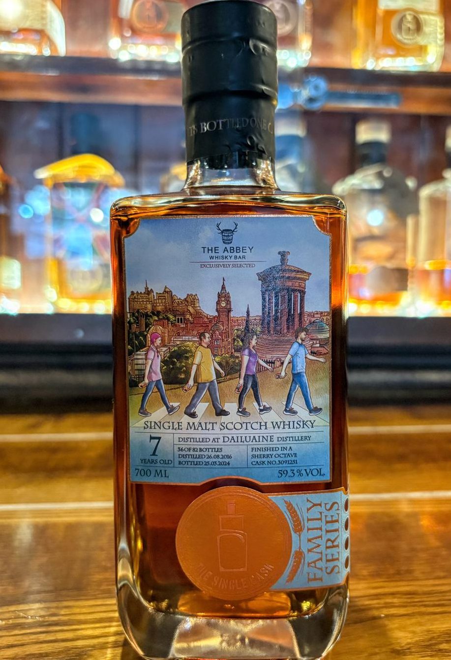 Dailuaine 7yr single cask Family Series